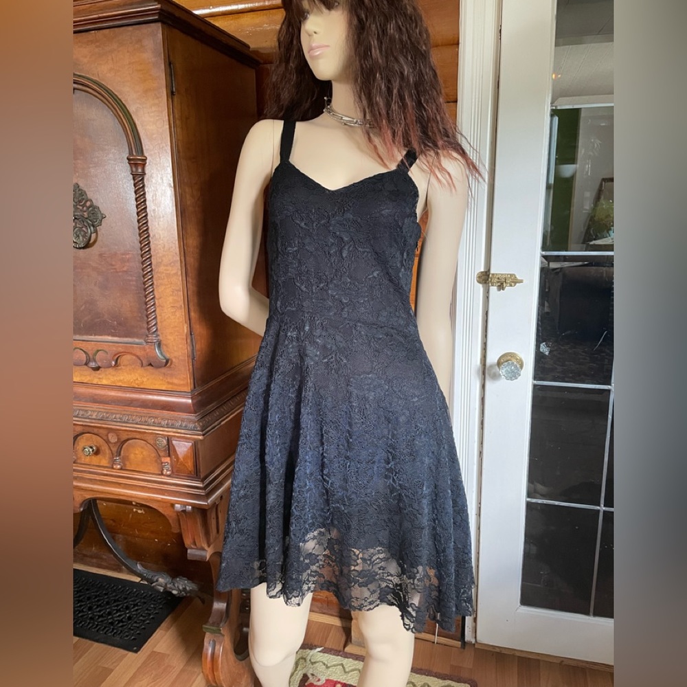Free People Black Little Dress